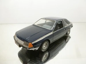 BBURAGO 9149 RENAULT FUEGO COUPE - UPDATED - BLUE 1:24 - FAIR CONDITION - 218 - Picture 1 of 6