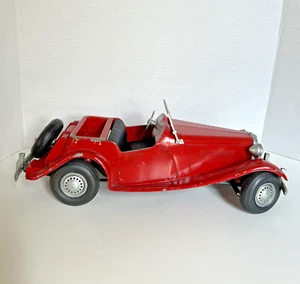 Original 50's 15" DOEPKE  Red MG-TD PRESSED STEEL 1950'S MG Sport Car Made in US - Picture 1 of 14