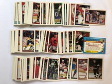 NHL 1991-92 Topps Ice Hockey Trading card base set single cards 1991 201-400