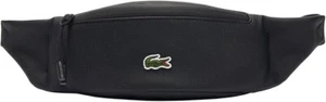 Lacoste Unisex LCST Zippered Belt Bag - Noir-Black - Sealed - New with tags - Picture 1 of 1