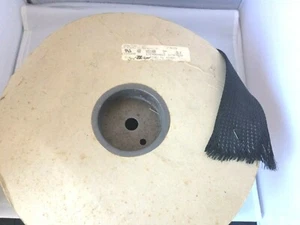 MANHATTAN CDT COLE FLEX XS100 2" BLACK BRAID EXPANDABLE WIRE SLEEVING 25' - Picture 1 of 3