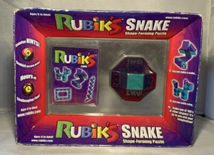 Rubiks Würfel Schlange NEU Vintage Twist Puzzle prismatisches Spielzeug seltenes Spiel Gehirn Twister - Bild 1 von 5