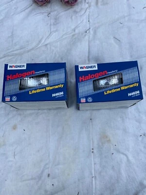 Juego de 2 faros halógenos rectangulares de haz bajo Wagner Automobile H4656 Foto 1 de 4
