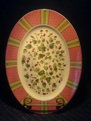 Plato para servir Waverly Floral Manor Garden Room 14" - Polonia Foto 1 de 4