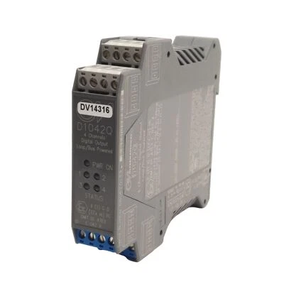 GM International D104Q Digital Output Module, 4-Ch, 24VDC, 22mA Per Channel - Image 1 of 4