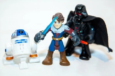 Playskool Star Wars Galactic Heroes Hasbro Дарт Вейдер - Энакин - R2-D2 Лот из 3 - Изображение 1 из 4