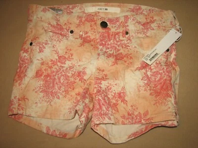 JOE'S JEANS NWT GIRLS SIZE 14 FLORAL  STRETCH SHORTS - Изображение 1 из 2