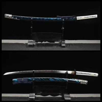 Espada Katana Funcional Fantasma de Tsushima T10 Hoja de Acero Samurai Full Tang Foto 1 de 4