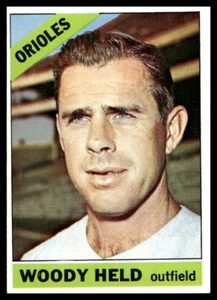 1966 Topps #136 Woody Held Baltimore Orioles EX-EXMINT - Picture 1 of 2