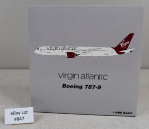 (Lot #847) 1:400 Model Gemini Jets Boeing 787-9 Virgin Atlantic C-VNEW