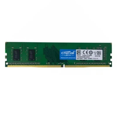 New Crucial 4GB DDR4 2666MHz PC4-21300 Desktop UDIMM Memory Ram CT4G4DFS8266 - Image 1 of 2