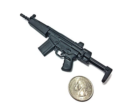 1/6 Scale HK53 Compact Assault Rifle Gun H&K German Mini Toy Model Action Figure - Image 1 of 4