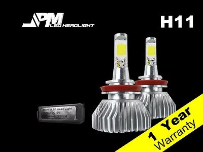 30W H11 LED 雾灯灯泡 6500K 白色大功率适用于铃木 06-13 Grand Vitara — 第 1/3 张图片