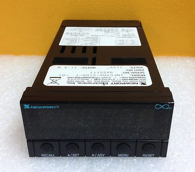 Newport INFCTRA-2100-T 115V, 11.5W, 6 Dígitos, LED Ratémetro-Totalizador (¡Nuevo!) Foto 1 de 2