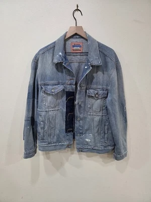 Chaqueta de mezclilla con parche vintage Acne Studios Bla Konst para hombre talla 40 mediana Foto 1 de 4