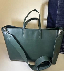 CALPAK Tote Bag ,with Remove-able Laptop Sleeve, Luggage Green Color - Photo 1/23