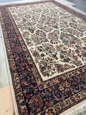 Karastan Original Coll. IvorySarouk(760) 5'9x9' 100% wool area rug :::NEW::: - Image 1 of 4