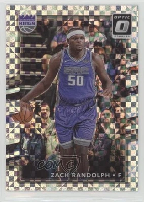 2017-18 Panini Donruss Optic Checkerboard Prizm Zach Randolph #130 - Image 1 of 2
