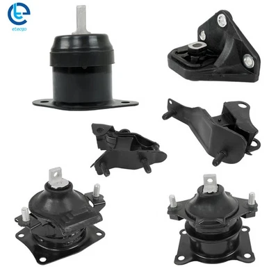 Engine Mounts Set 6PCS For Honda Accord 2003/2004/2005/2006/2007 2.4L - Image 1 of 4