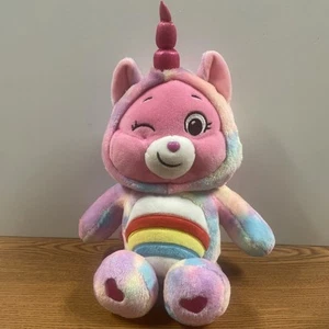 Care Bears Cheer Bear Unicornio Peluche 12" Sudadera con Capucha Amigos Coleccionista Rosa Arco Iris - Imagen 1 de 11