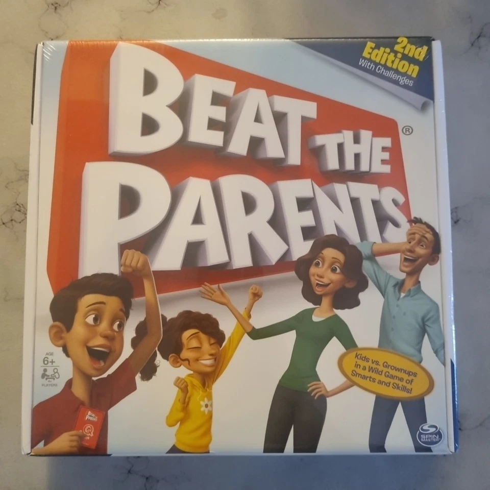 Beat The Parents Kids Vs Grownups Trivia Challenge 2nd Ed - New And Sealed - Image 1 of 4
