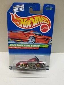 1998 Hot Wheels Treasure Hunt Series Scorchin Scooter Limited Edition #2 of 12 - Bild 1 von 2
