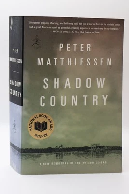 Peter Matthiessen / SHADOW COUNTRY Inscribed Signed 2008 Foto 1 de 4