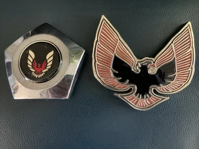 LG GM Vintage Pontiac Trans Am Firebird Phoenix Bird Replica Emblem Wall Hanger - Image 1 of 4