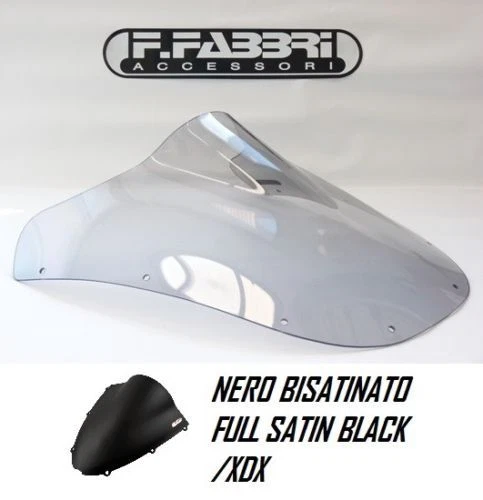 FABBRI Cupolino DOUBLE BUBBLE Nero Bisatina Per KAWASAKI Ninja ZX-9R 1994 - 1997 Foto 1 de 1
