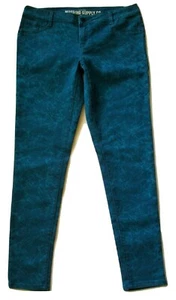 Nuevo MOSSIMO Juniors Talla 17 Jegging Jeans Elastizados Denim Ajustado Legging Azul Teal - Imagen 1 de 4