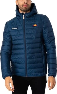 Chaqueta acolchada con capucha Ellesse Lombardy azul para hombre talla 2XL TOTALMENTE NUEVA - Imagen 1 de 7
