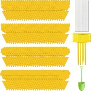108 Pieces Sticky Fruit Fly Trap,Dual-Side Fruit Fly and Fungus Gnat Sticky Catc - Picture 1 of 12