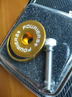 FOURIERS AL6061 Tapa Superior con Perno Inoxidable Ajuste Horquilla Bicicleta 1-1/8"" Dirección TC-DX002 Foto 1 de 3