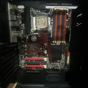 Rampage 3 Extreme Motherboard intel x58 LGA 1366 DDD3 USB3 ATX + EK CPU WB - Picture 1 of 6