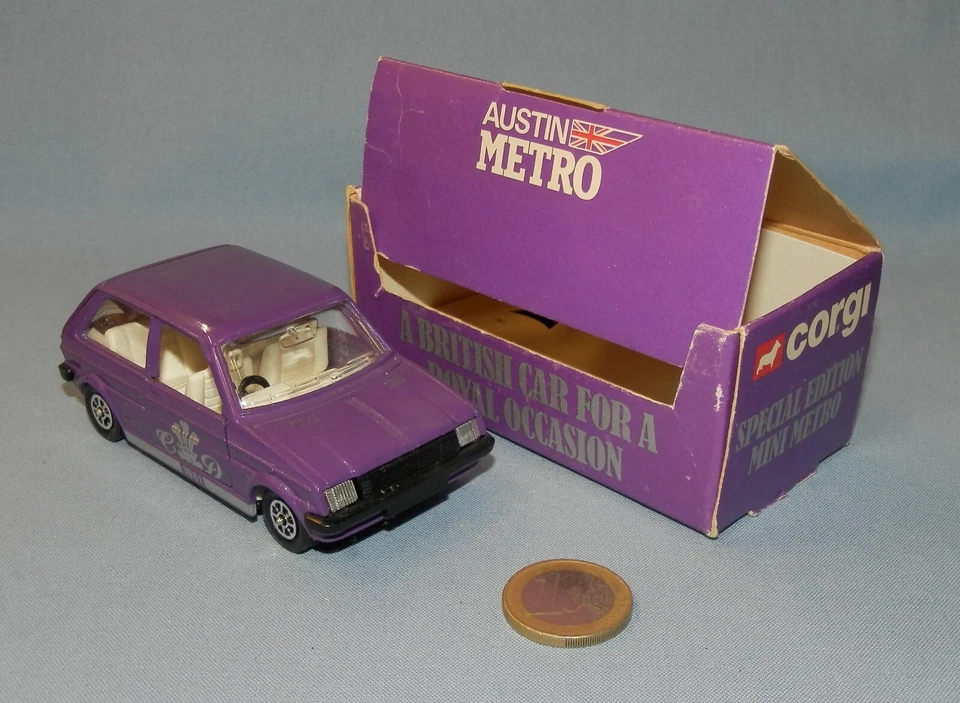 Corgi Spécial Editions : Austin Metro "A British Car for A Royal Occasion 1981" - Photo 1/4
