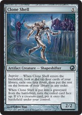 1x Clone Shell LP, English MTG Scars of Mirrodin