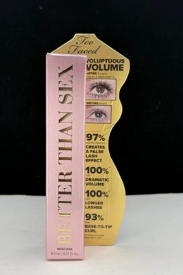 Too Faced Better Than Sex Mascara 8ml 0.27 oz NIB - Image 1 of 4