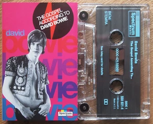 DAVID BOWIE - GOSPEL ACCORDING TO (SPECTRUM 5500214) 1993 EUROPE CASSETTE TAPE - Picture 1 of 3