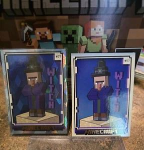 2024 Panini Minecraft Witch #57 Cubic Foil + Normal - Picture 1 of 2