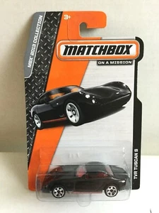 Matchbox TVR TUSCAN S - 2013 Collection MISSION No Number - Black - Picture 1 of 2