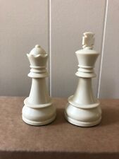 Non Electronic DGT Chess Pieces Full Set 32 Black&Tan, No Extra Queens (only 2)