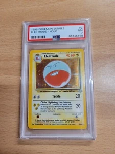 PSA 7 Graded Electrode Holo Jungle Pokemon Card - Picture 1 of 4