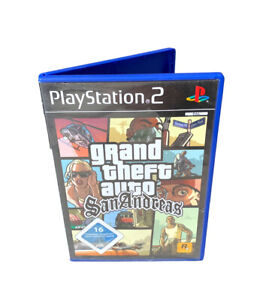GTA Grand Theft Auto: San Andreas - PlayStation 2 (PS2, 2004) OVP mit Anleitung