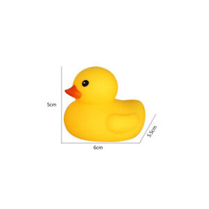 Baby Bath Toys Cute Duck Baby Gift Bathroom Rubber Large Yellow Duck Bathing  Th