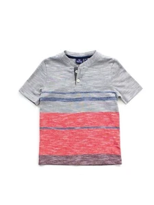 Bear Camp  Boy's Yarn Dye Pocket Tee Molten red Size 3T - Picture 1 of 5