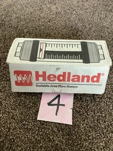 Hedland Badger Meter Brass Rotameter Flow Indicator 0 to 2 GPM - Picture 1 of 5