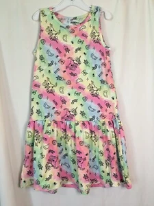 New Nickelodeon JoJo Siwa Dress Girls soft Tie Dye rainbow Unicorn Many sizes - Picture 1 of 4