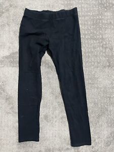 American Eagle Outfitters Leggings Size Large Black Solid