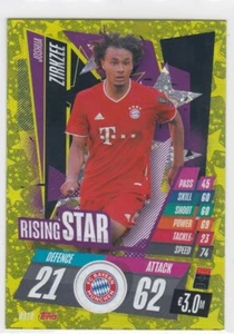 2020-21 Topps Match Attax Joshua Zirkzee UEFA Champions League Rising Star #RS10 - Picture 1 of 2