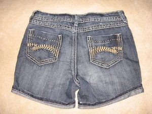 Girls Imperial Star Jeans Blue Denim ShortsIS113D725 - Picture 1 of 2